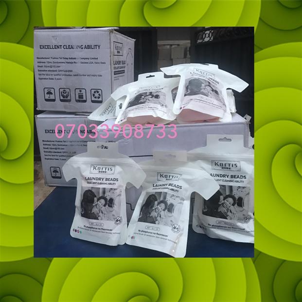 Laundry beads soap