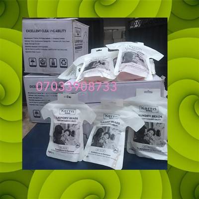 Laundry beads soap