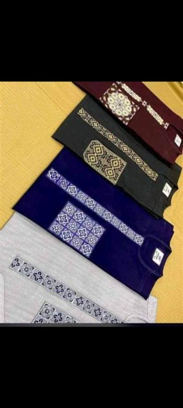 Embroidered Pair