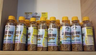 “Jardonie Ginger & Honey Rasping Flakes