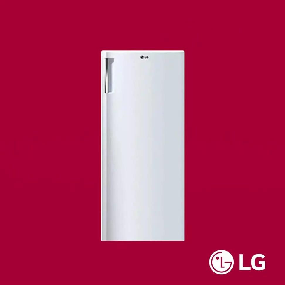 LG Standing Freezer 168L White (GN-304SQ