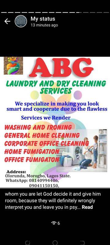 Cleaning services