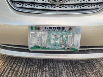 Reprinting faded plate number