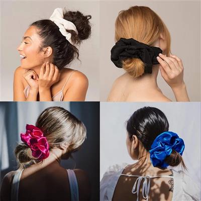 Hair scrunchies