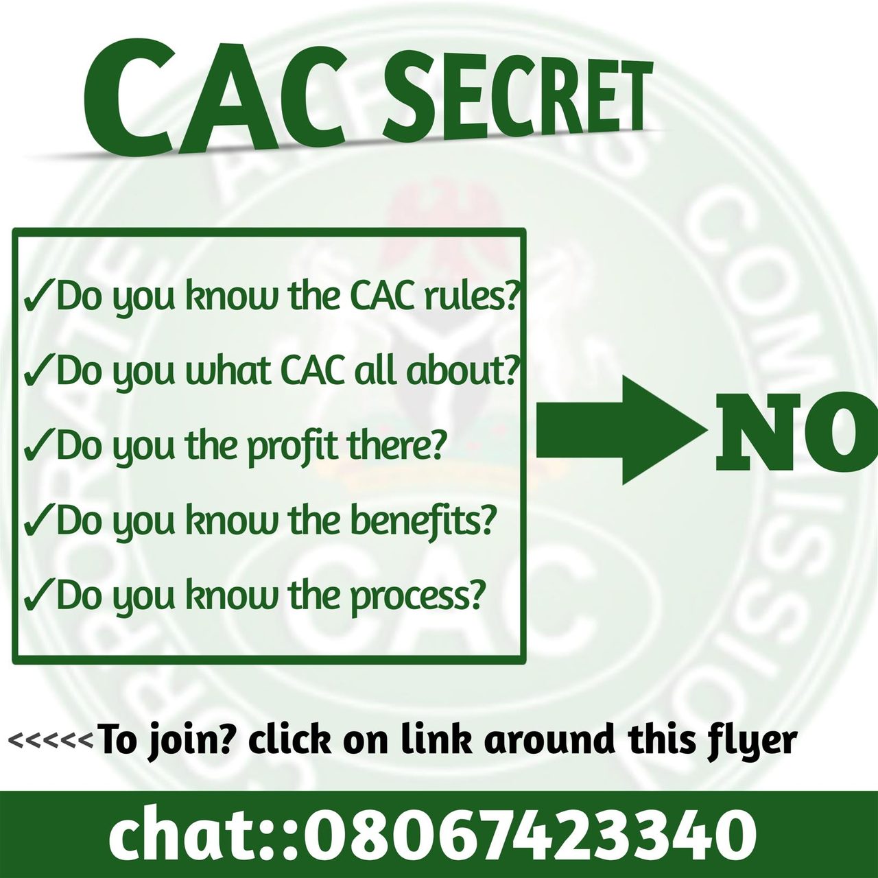 CAC registration