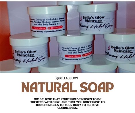 Whitening herbal soap