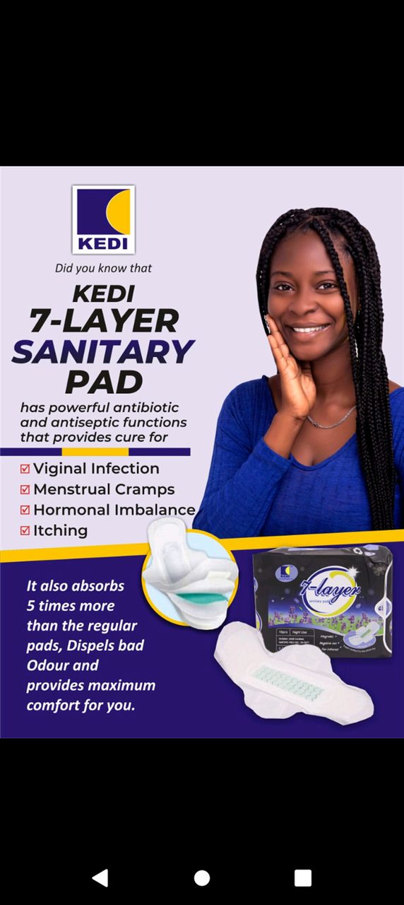 7layers sanitary pad