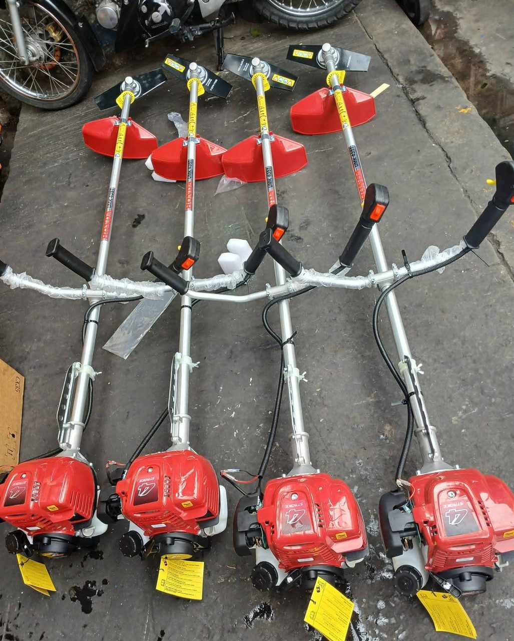 4 stroke brush cutter machine