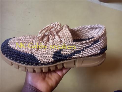 Unisex crochet footwear and bags