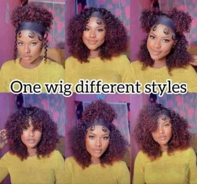 Fringe wig