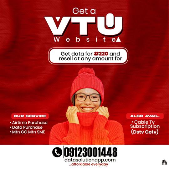 Get a vtu website