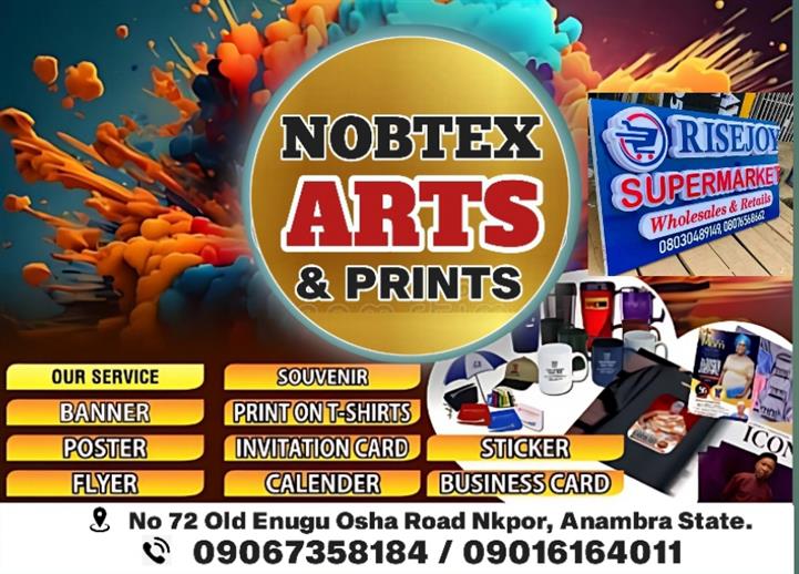 All Arts and Printing services