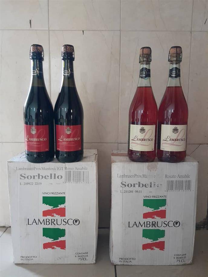 Lambrosco wine