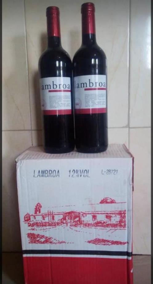 Lambrosco red wine
