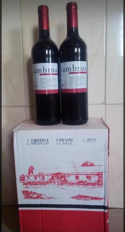 Lambrosco red wine