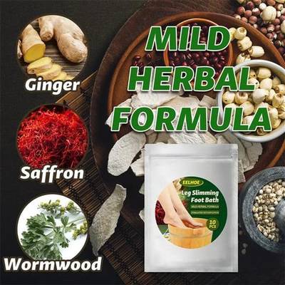 Lymphatic Drainage Ginger Foot Soak Leg