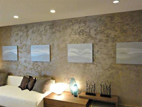 Work by I'm pop installer screeder and painting
