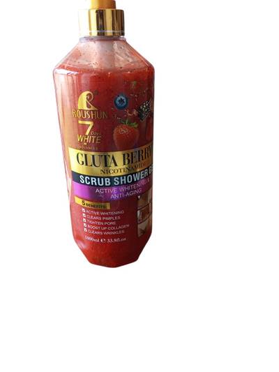Gluta berry and scrub shower gel