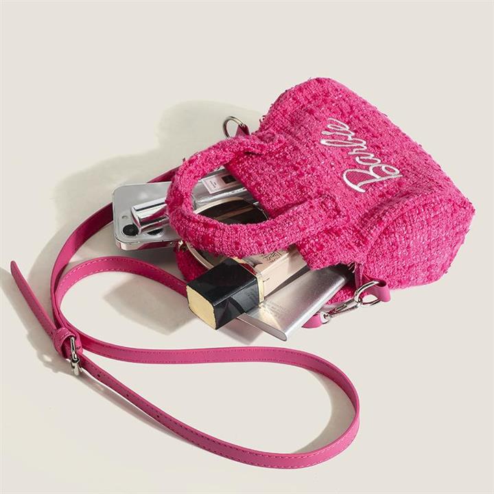 G736 New Arrivals  Barbie mini bag (wool