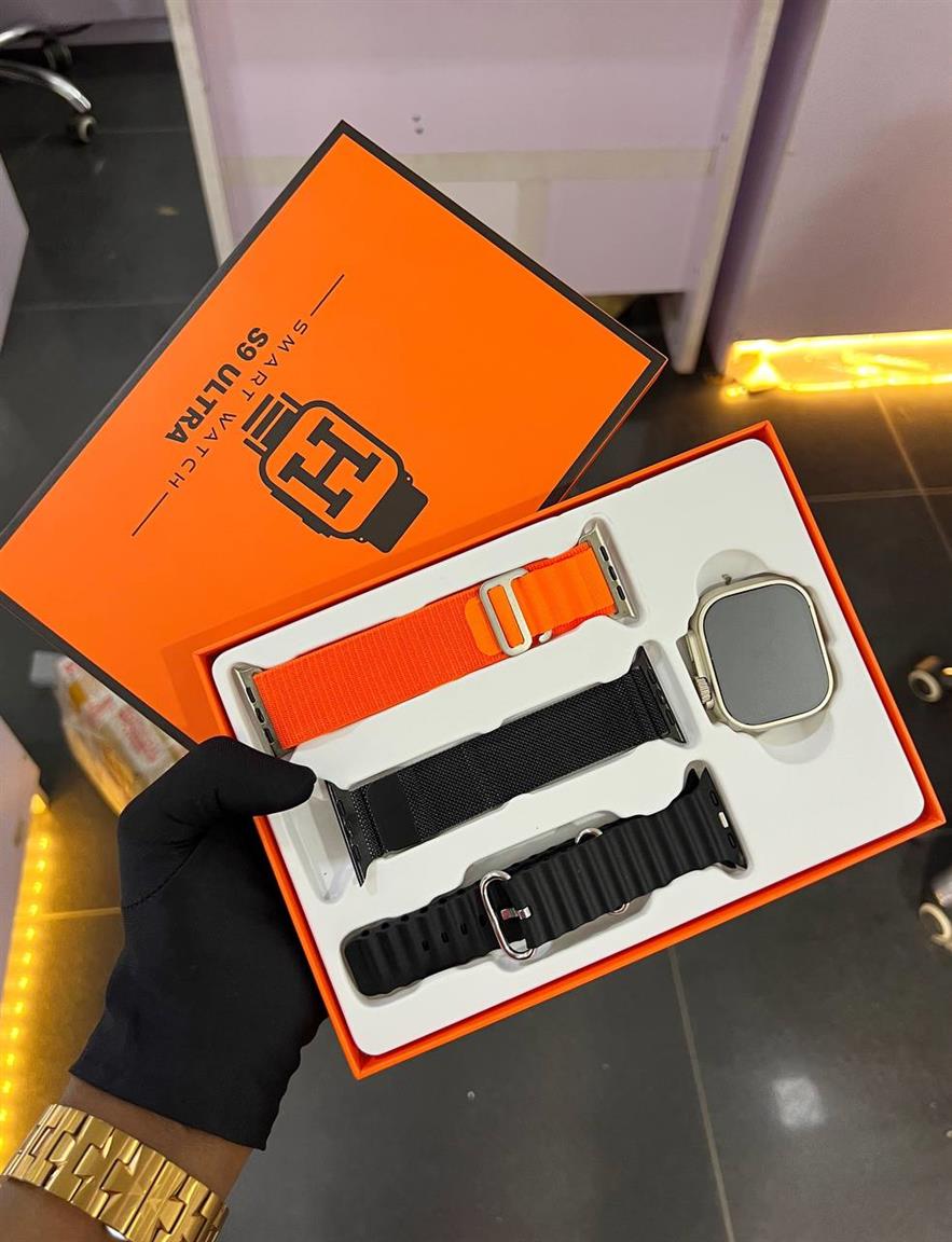 New S9 Ultra Smart Watch with 3 Straps