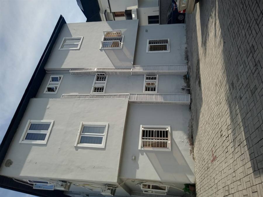 A three bedroom flat in a secured estate