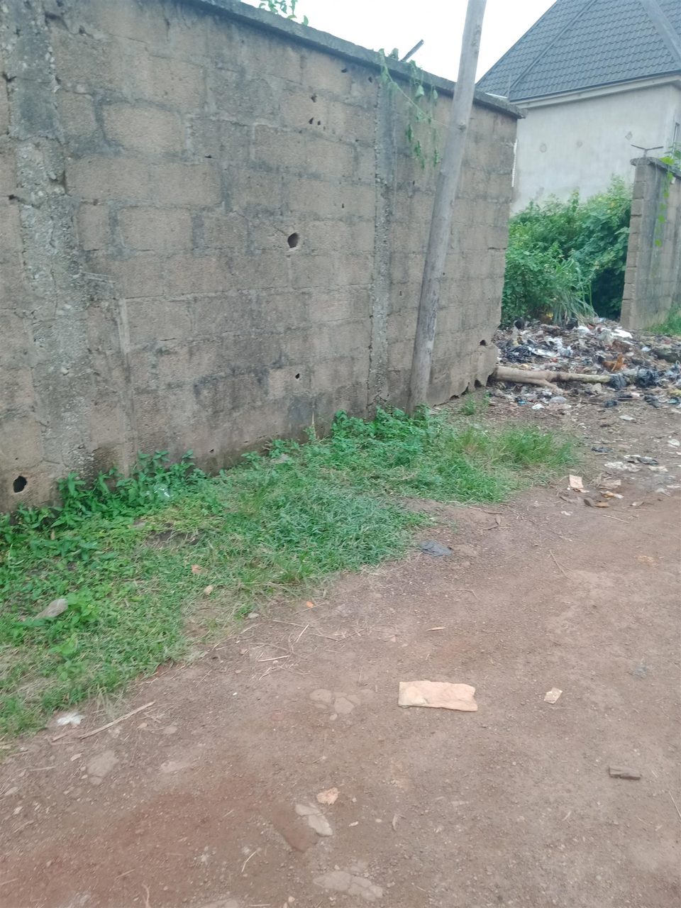 A plot of land for sale