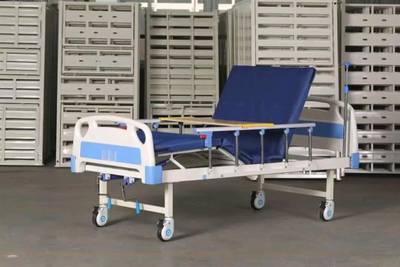 Hospital bed double crank ABS
