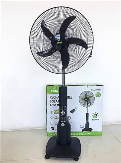 18 inches rechargeable standing fan