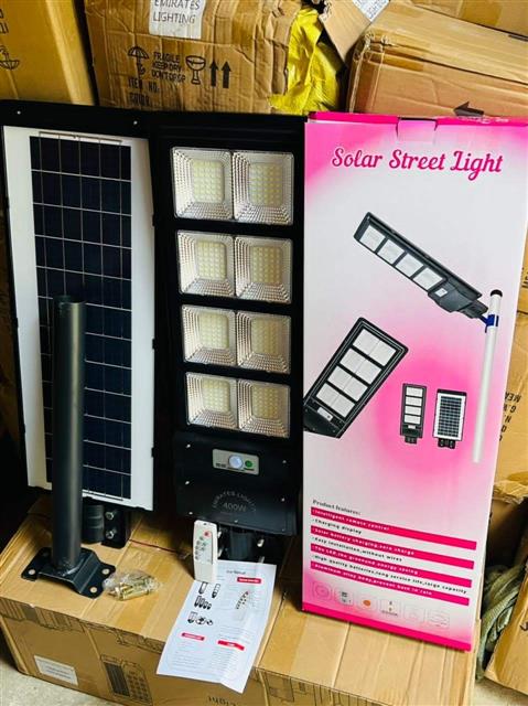 400w solar street light