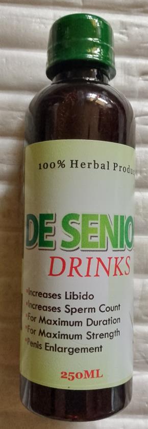 De Senior Men Drink for Penis Enlargemen