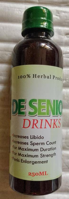 De Senior Men Drink for Penis Enlargemen