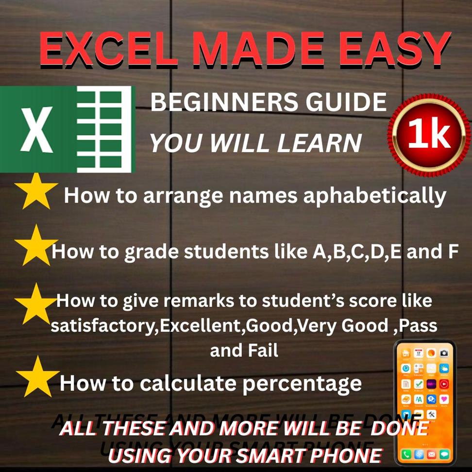 MICROSOFT EXCEL MADE EASY
