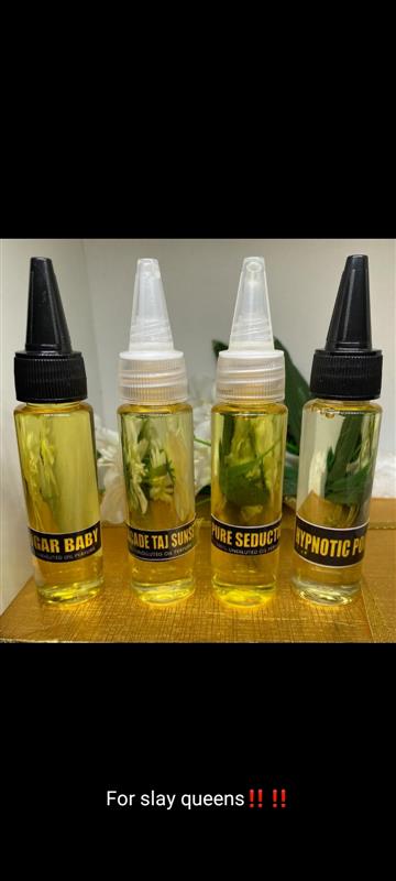Undiluted oil perfumes