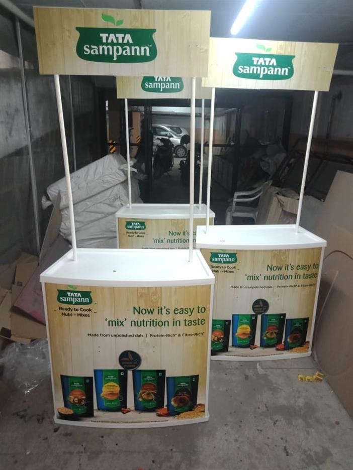 Branded promo tables