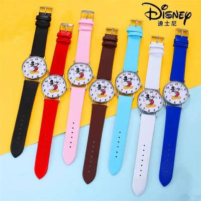 KIDS MICKEY MOUSE CARTOON QUARTZ WATCH