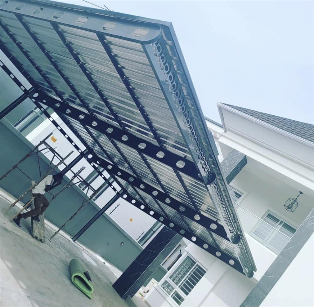 Carport and canopy construction