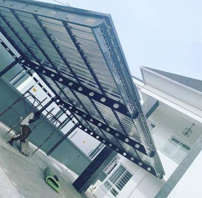 Carport and canopy construction
