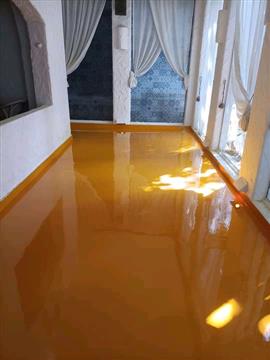 Epoxy floors and teiling