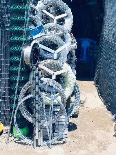 Security fence wire