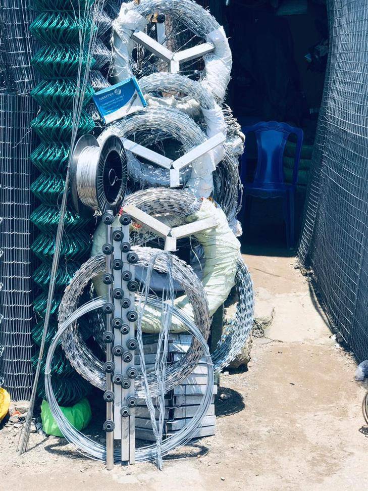 Security fence wire