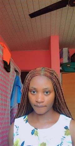 A closure braided wig