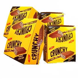 Mac crunchy chocolate coated wafers