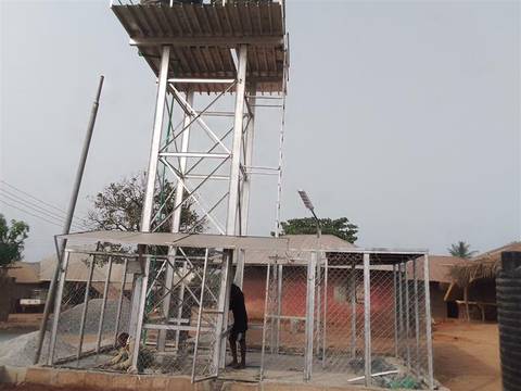 Work by Solar pump installation