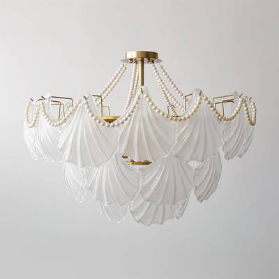 FRENCH PEARL LUXURY CHANDELIER