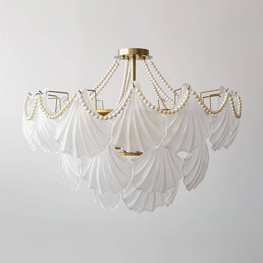 FRENCH PEARL LUXURY CHANDELIER