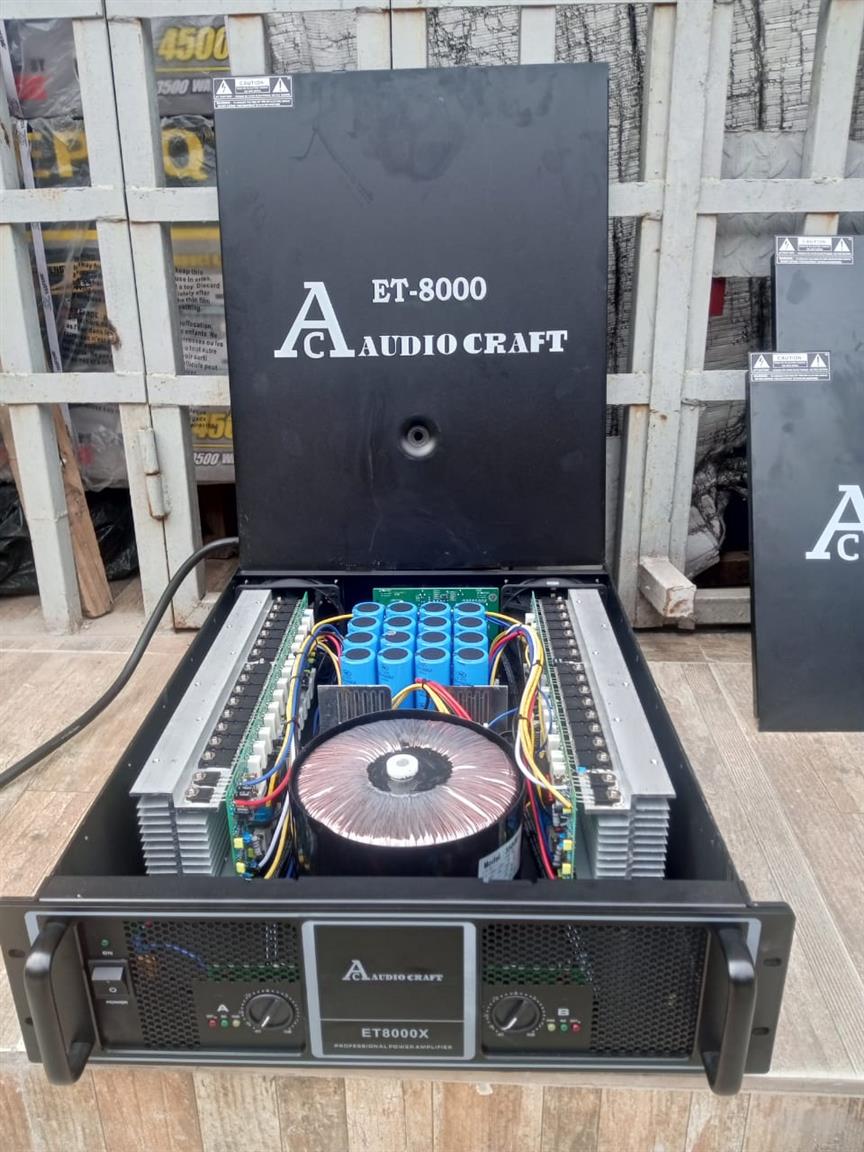 8000watts power amplifier