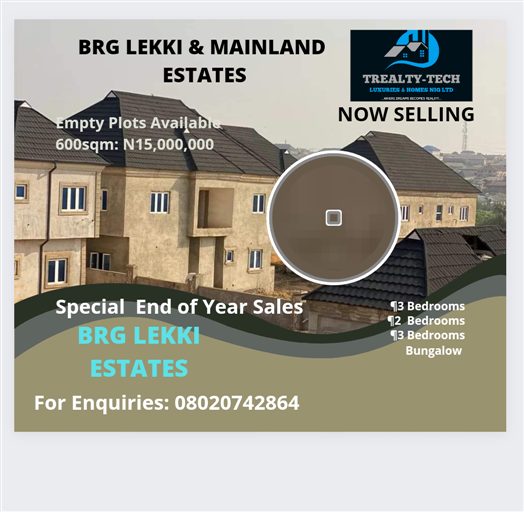 TREASURE HILLTOP ESTATE, ALAGBADO, LAGOS
