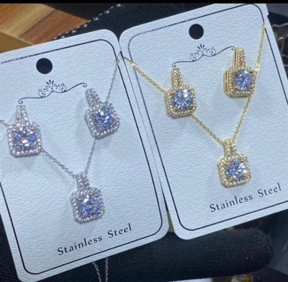 Zirconia necklace