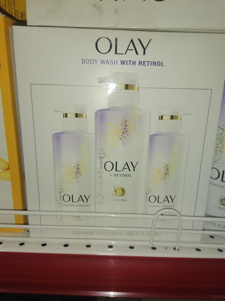Olay Retinol Body Wash by 3