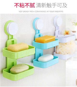 Double-Layer Soap Dish Rack